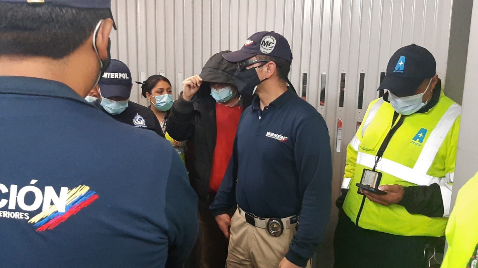 Llegada Carlos Mattos