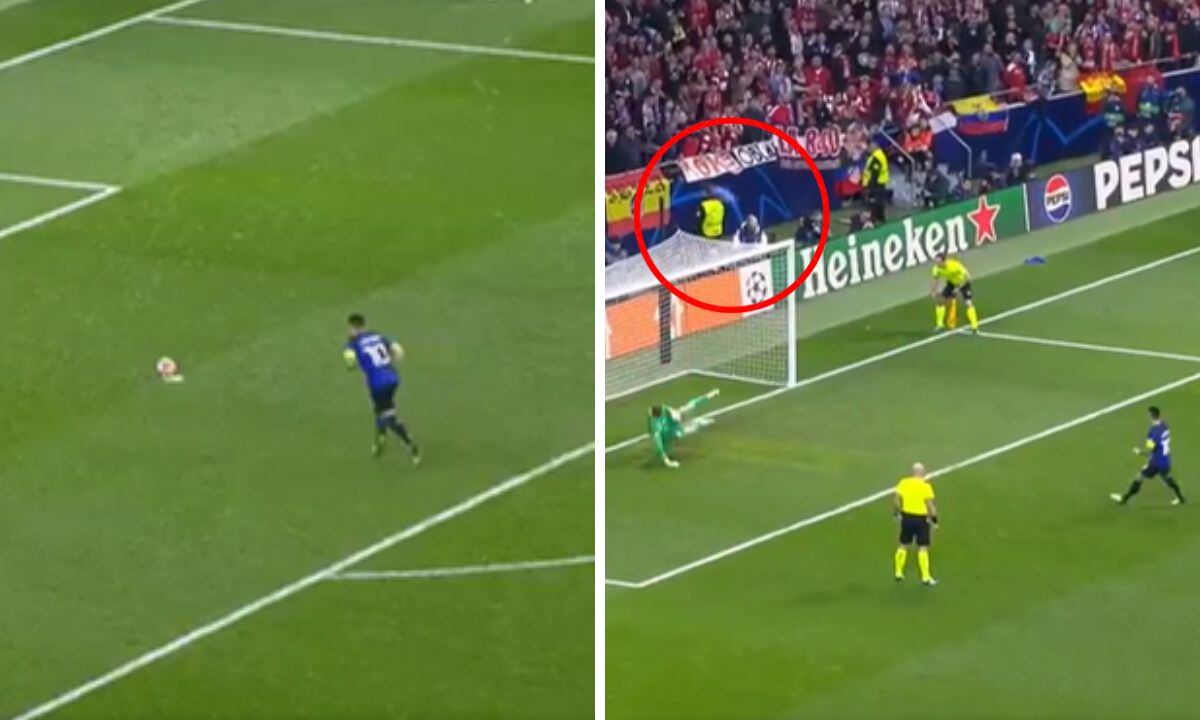 Penal de Lautaro Martínez.