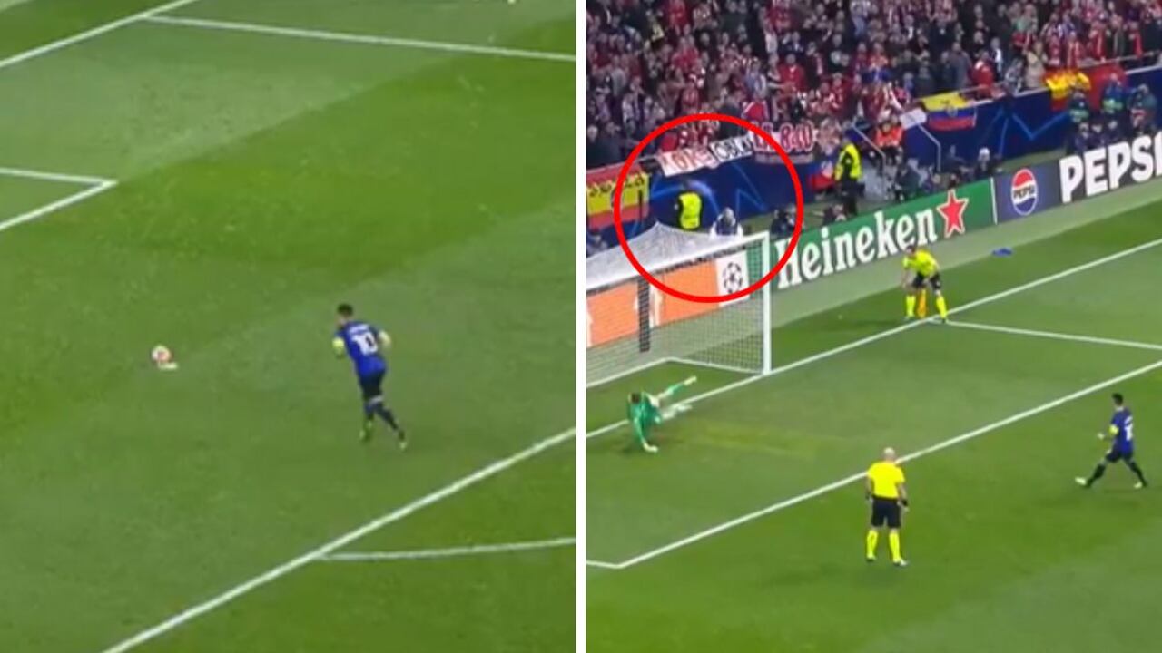 Penal de Lautaro Martínez.