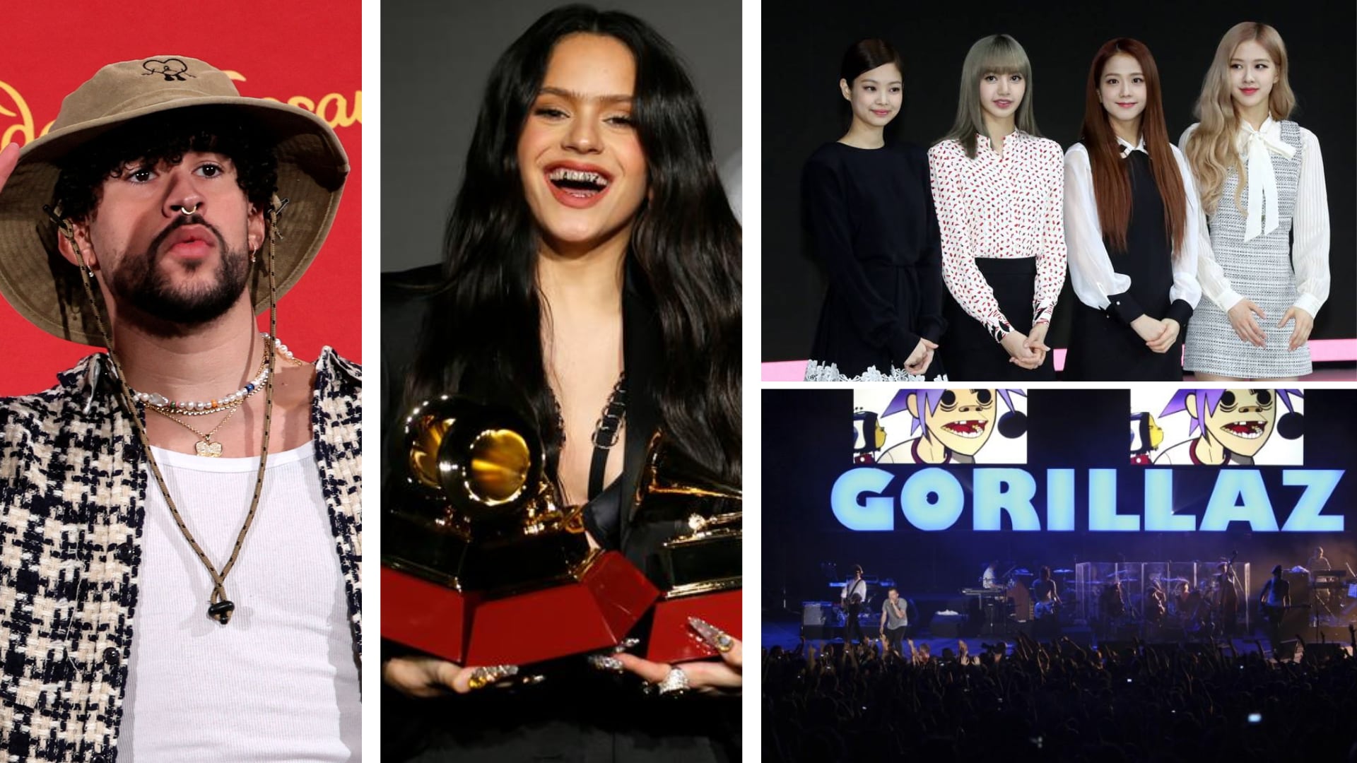 Bad Bunny, Rosalia, Blackpink y Gorillaz serán algunos de los artistas presentes en el Coachella 2023.