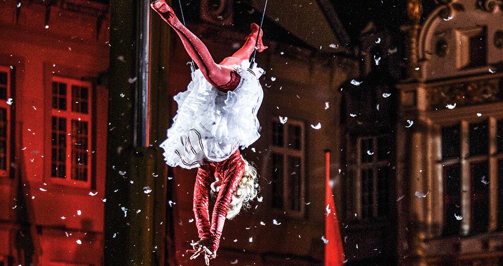 El festival cerrará con la obra Pedaleando hacia el cielo, del grupo Theater Tol de Bélgica. 