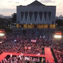 Es la primera manifestación masiva que lidera Petro de cara a los comicios de 2022.