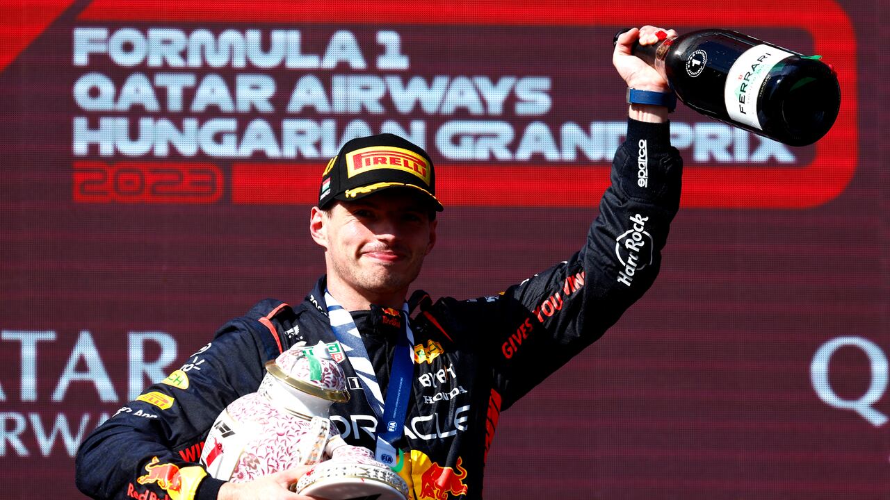 Max Verstappen ganó este domingo el Gran Premio de Hungría