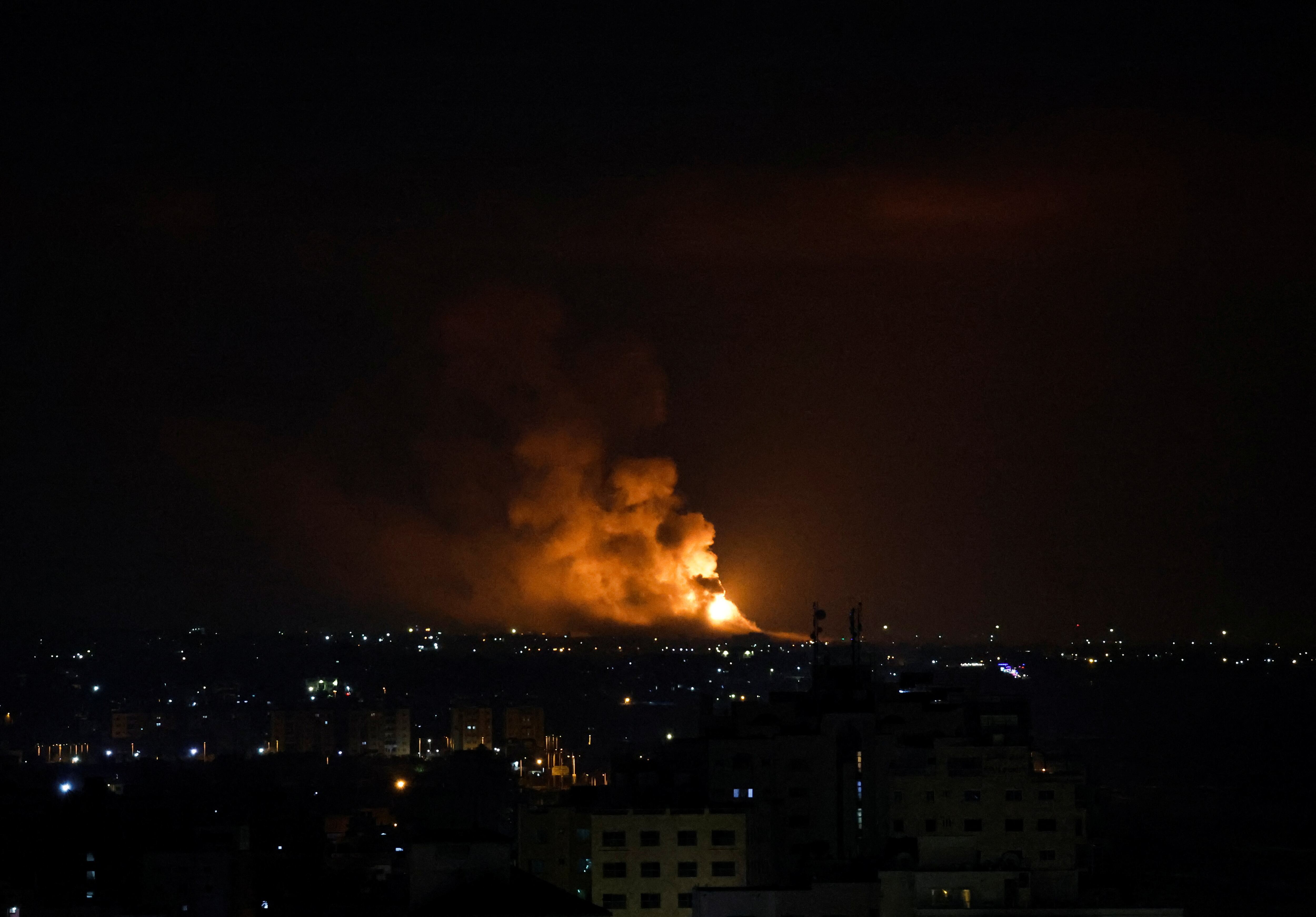 Israeli military struck Islamic Jihad targets, it said in a statement, in Gaza