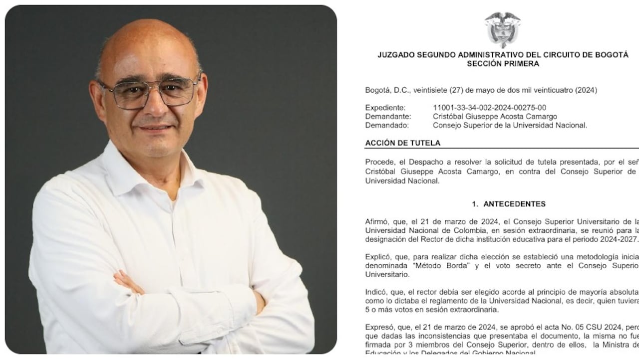 El rector de la Universidad Nacional, José Ismael Peña, ganó otra tutela que garantiza su permanencia en la institución.