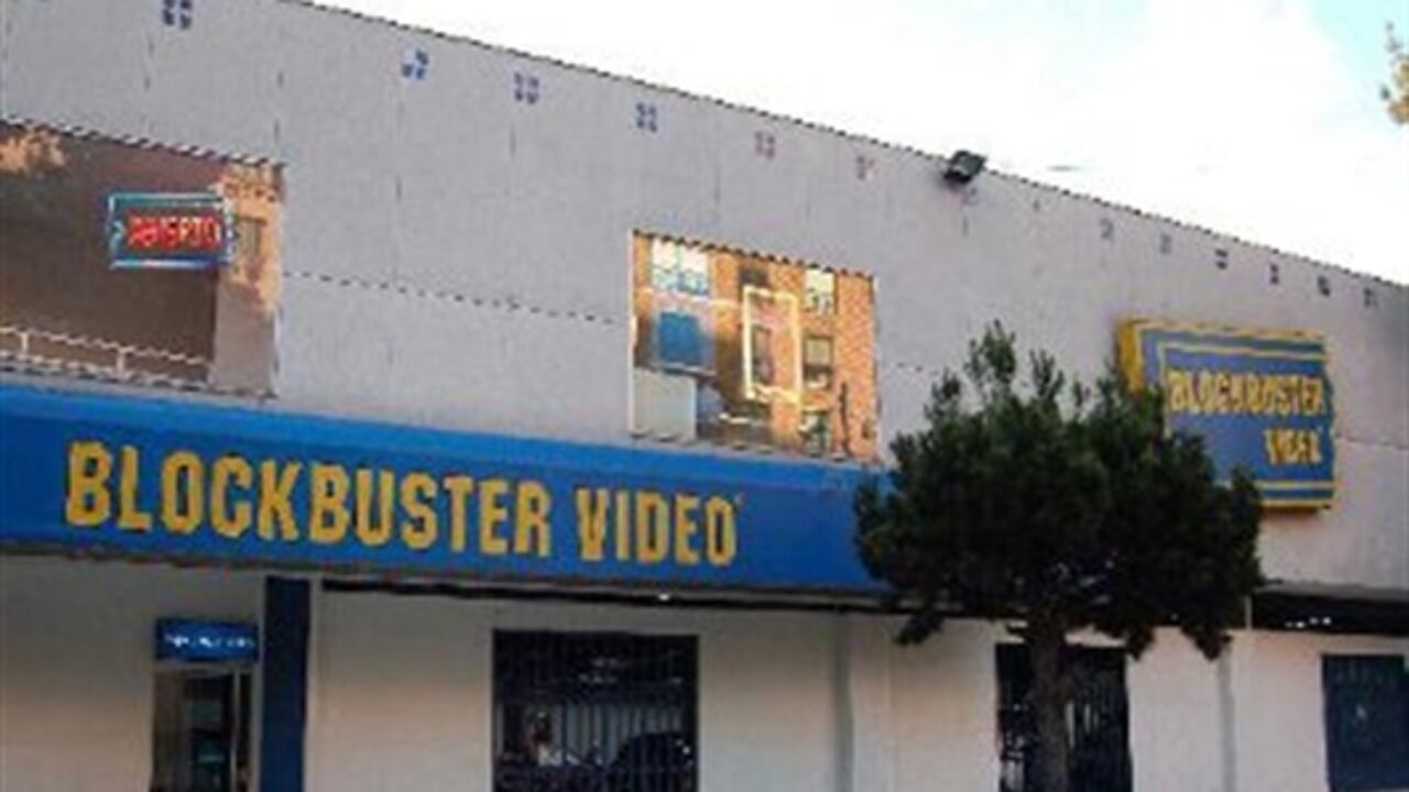 Blockbuster cierra sus 300 tiendas en Estados Unidos en 2014.