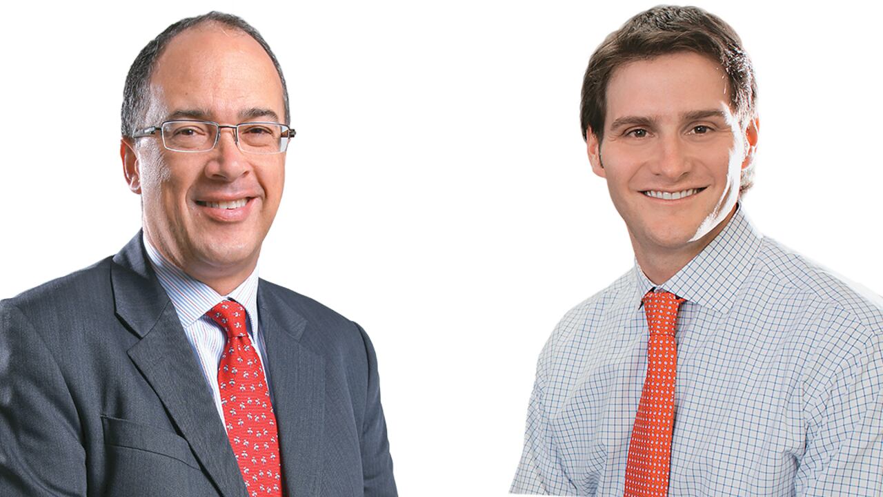 Juan Carlos Echeverry Presidente de Ecopetrol y Camilo Marulanda Vicepresidente de Operaciones de Ecopetrol.Ni las directivas, ni los miembros de la junta de Ecopetrol han concretado el futuro de Cenit.