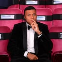 Kylian Mbappé en la gala del Balón de Oro 2026.