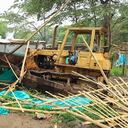Invasiones en el jarillón del río Cauca en Cali