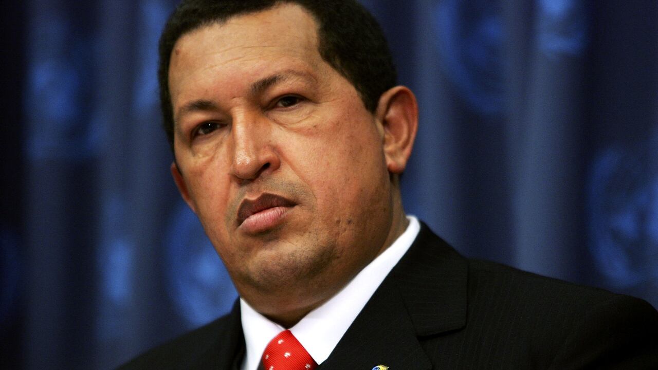 Hugo Chávez, expresidente fallecido de Venezuela.