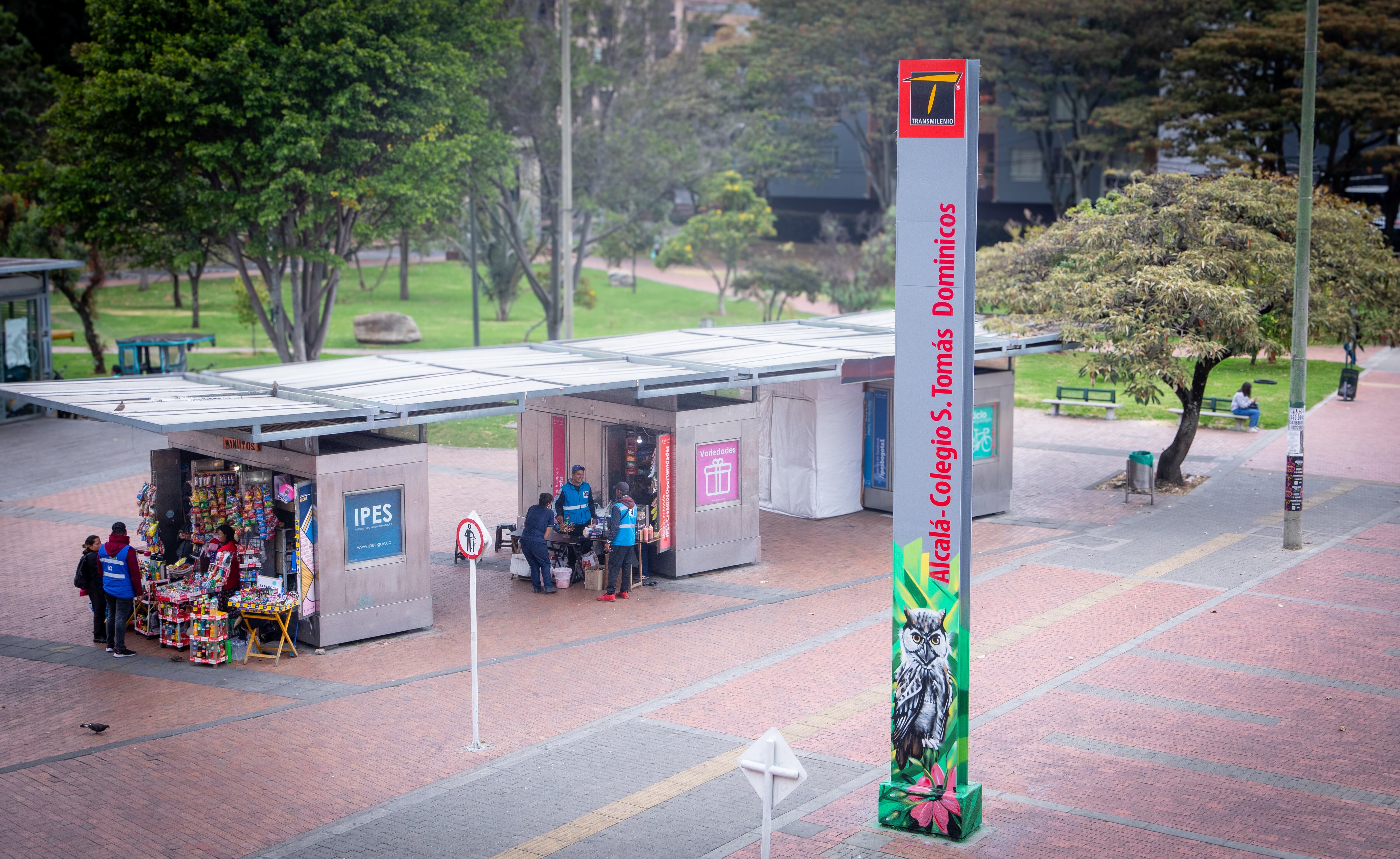 Estación Alcalá de TransMilenio