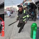 Imágenes del video que muestra el momento del ataque en Bogotá.