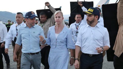Abelardo De La Espriella llegó a Cali.