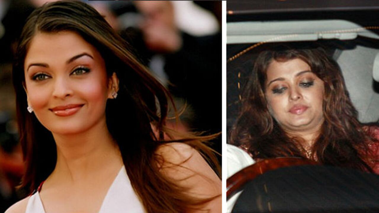 Desde abril de 2012 Aishwarya Rai era criticada por su impresionante aumento de peso durante su embarazo.