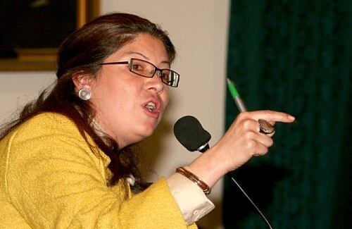 "Hay que demostrarle al país que el Congreso se puede auto reformar y así salir de la crisis de legitimidad que padece": 
Alejandra Barrios, directora de la Misión de Observación Electoral, y del Grupo de Interés de Reforma Política, Girepo. 
Instó a que se su suspenda el derecho que tiene todo partido de reemplazar la curul (Silla congelada) desde el momento en que se abre investigación formal bien sea por la Corte Suprema de Justicia o la Fiscalía por vínculos con grupos armados ilegales o narcotráfico. 
De no adoptarse la medida de la silla congelada para las curules de congresistas con medida de aseguramiento, las sanciones no tendrán ningún efecto real para frenar la actual, o futura, infiltración de los grupos armados al margen de la ley en los partidos políticos.
La adopción de la sanción de la 'Silla Vacía' para aquellos congresistas que resulten condenados por vínculos con grupos ilegales armados debe ser inmediata.
