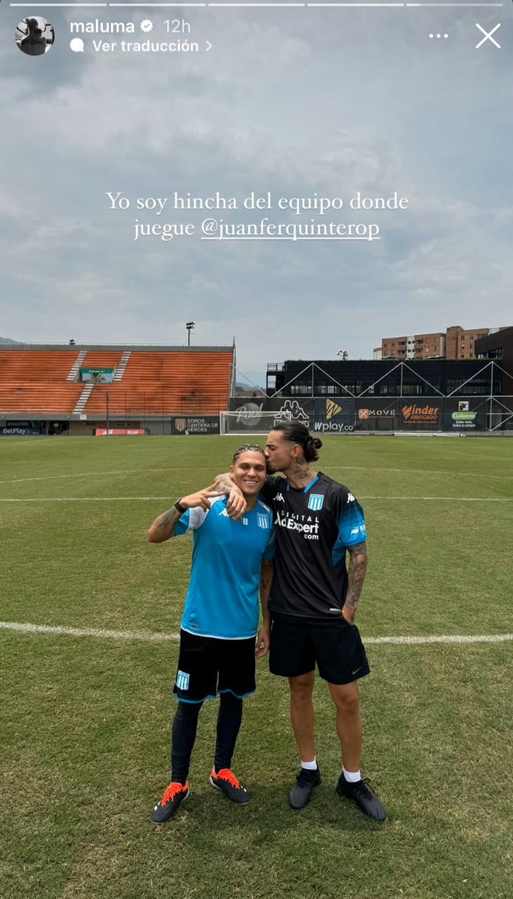 Maluma y Juanfer Quintero.