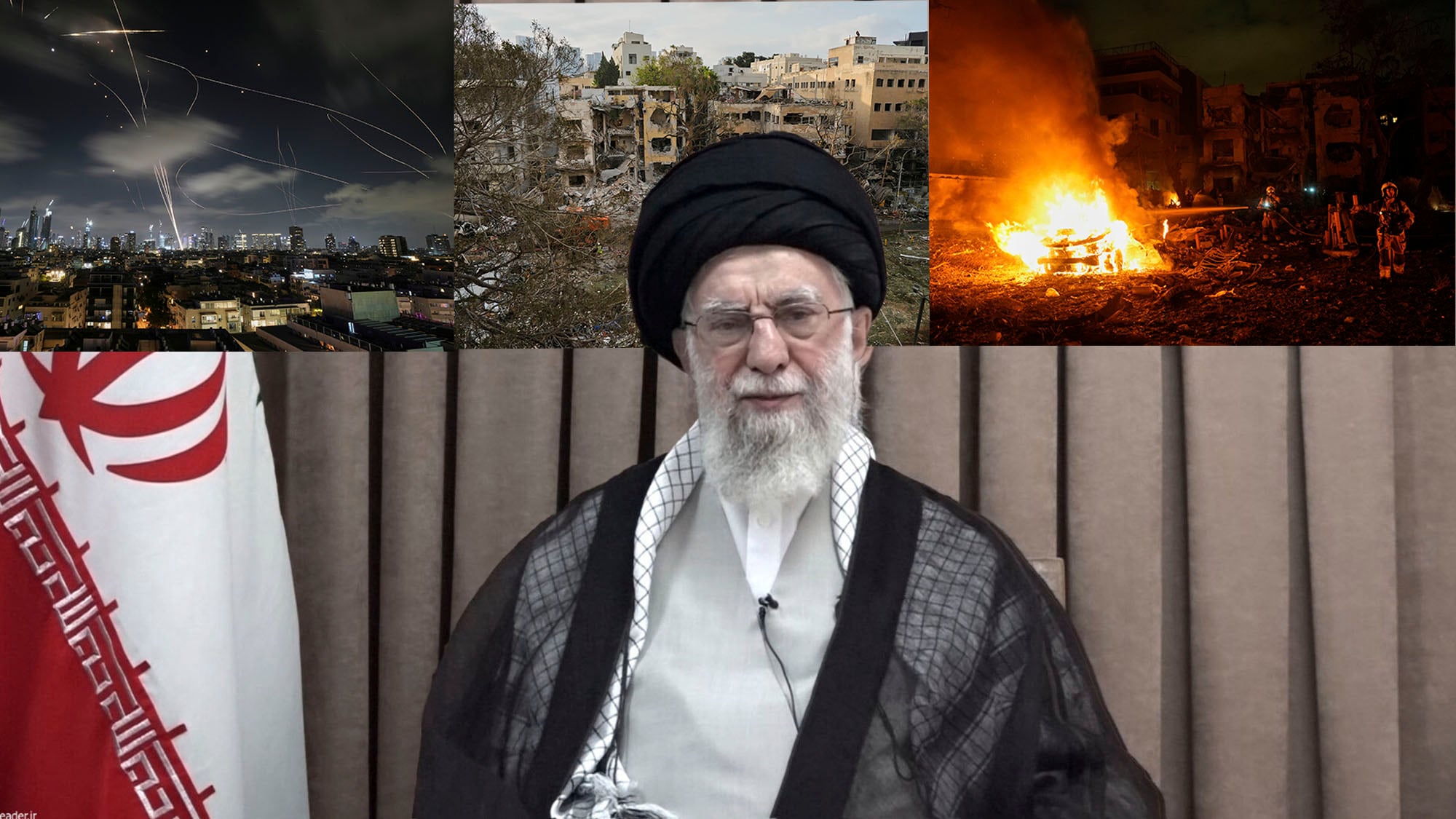 Ayatola Ali Jamenei  ataques de Israel