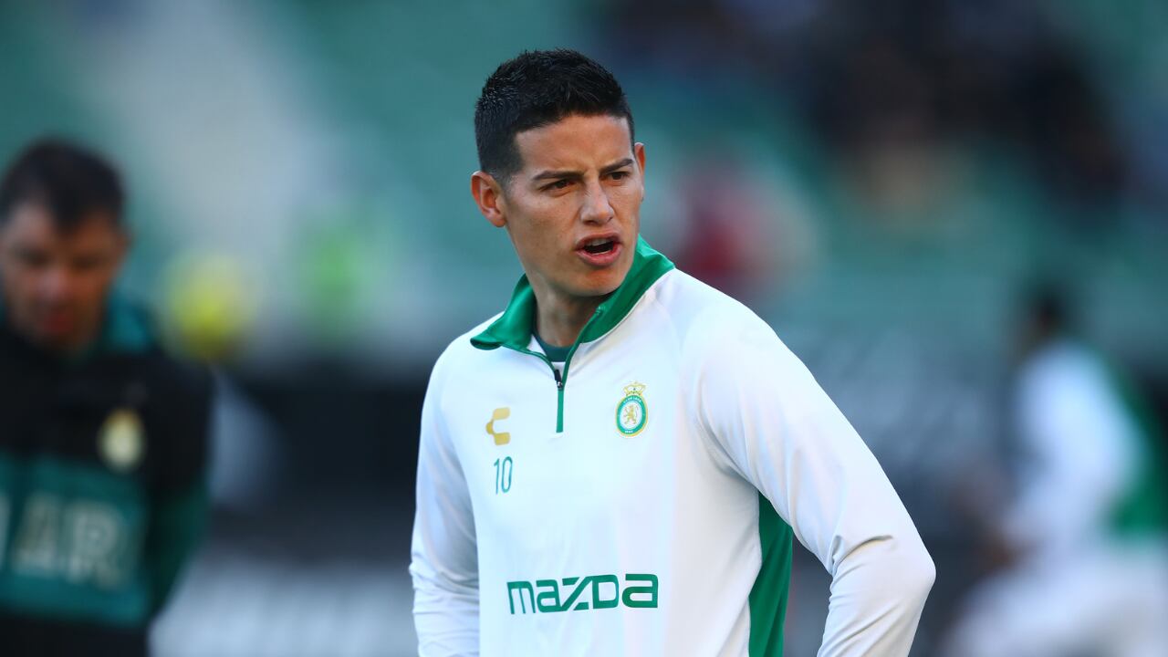 James Rodríguez, colombiano al servicio del Club León de México.