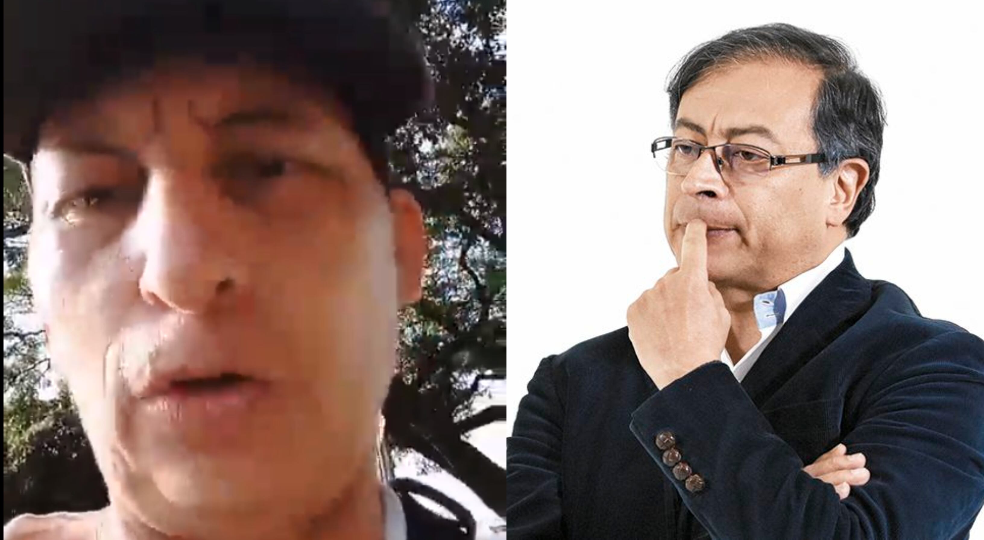 El sujeto se identificó como presunto miembro del grupo criminal 'Los Espartanos' e hizo una grave amenaza al presidente.