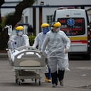 UCI HOSPITAL SANTA CLARA
PACIENTES CON COVID-19 SON ATENDIDOS EN LA SALA DE CUIDADOS INTENSIVOS DEL HOSPITAL SANTA CLARA EN LA CIUDAD DE BOGOTA
COVID 19
CORONAVIRUS
10 DE JULIO 2020
FOTO: ESTEBAN VEGA LA-ROTTA
REVISTA SEMANA