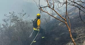 Bogotá reporta un nuevo incendio en el parque Entre Nubes, en la localidad de Usme