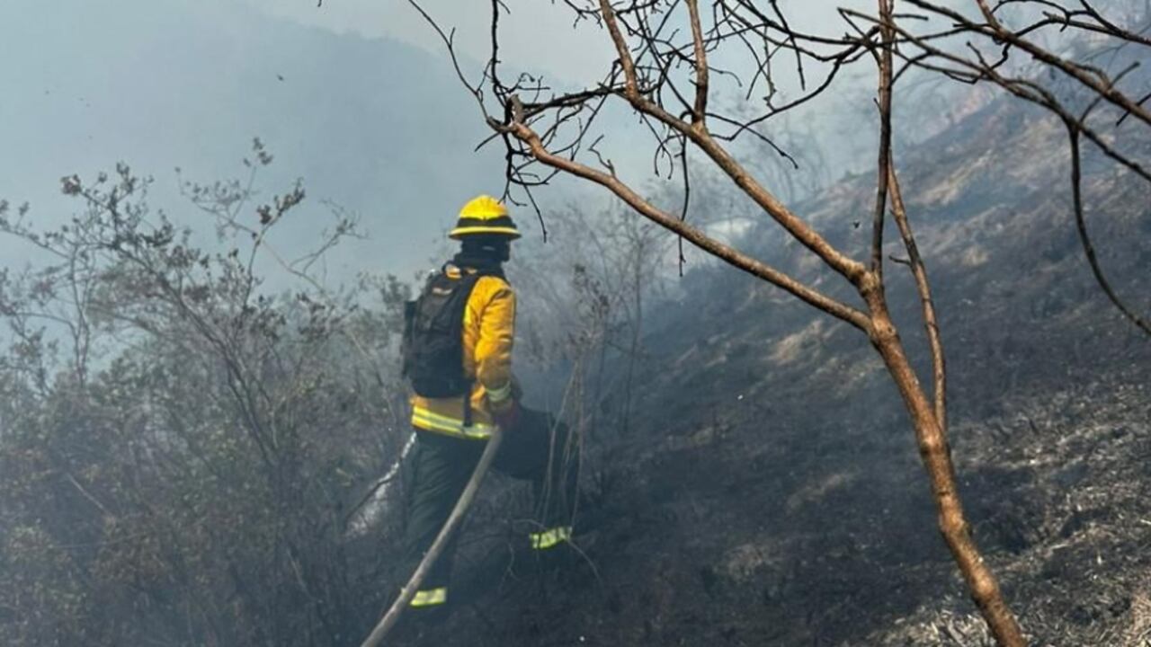 Bogotá reporta un nuevo incendio en el parque Entre Nubes, en la localidad de Usme
