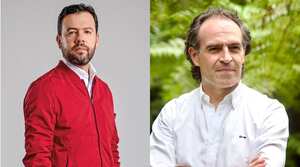 Carlos Fernando Galán y Federico Gutiérrez.