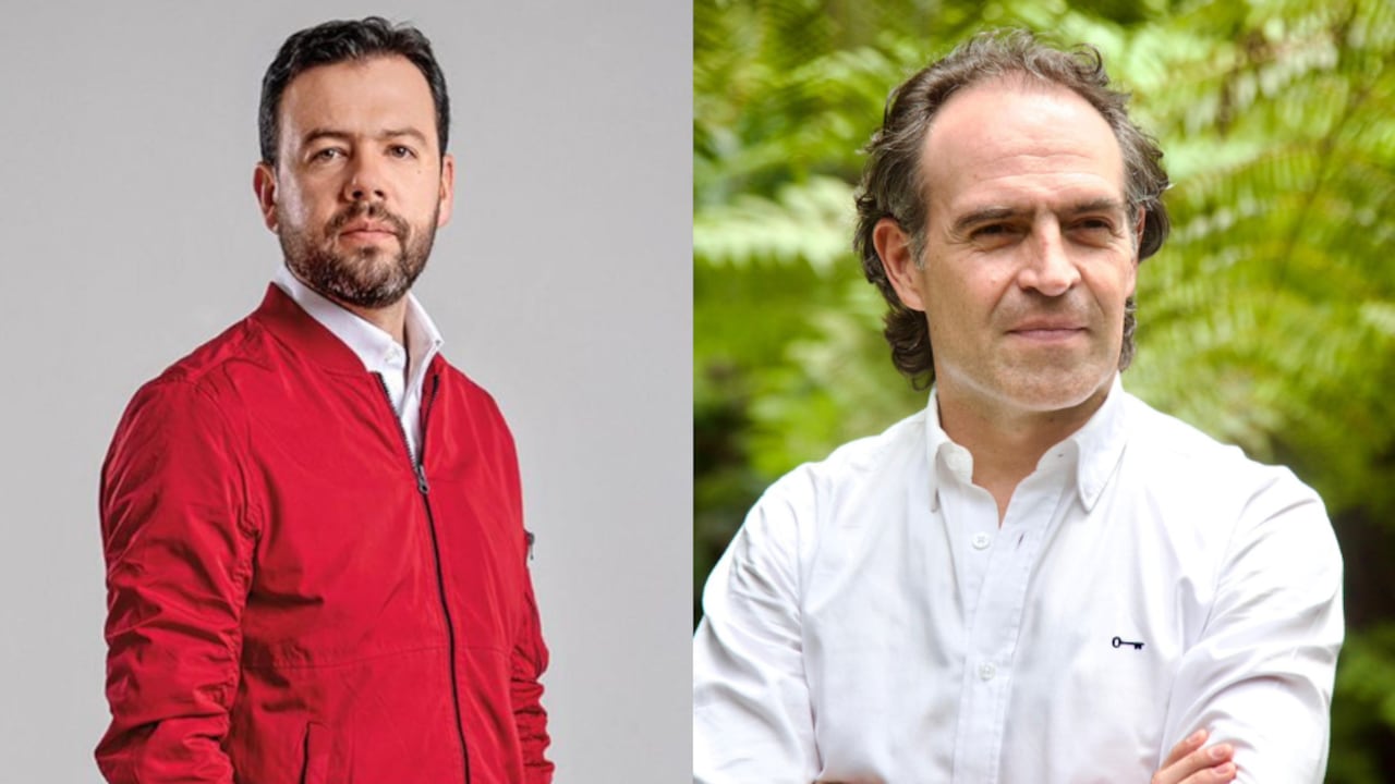 Carlos Fernando Galán y Federico Gutiérrez.