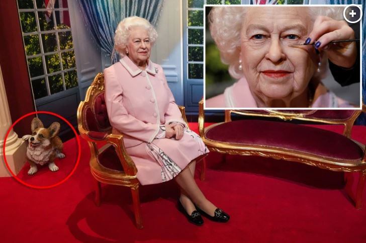 Figura de cera de la Reina Isabel