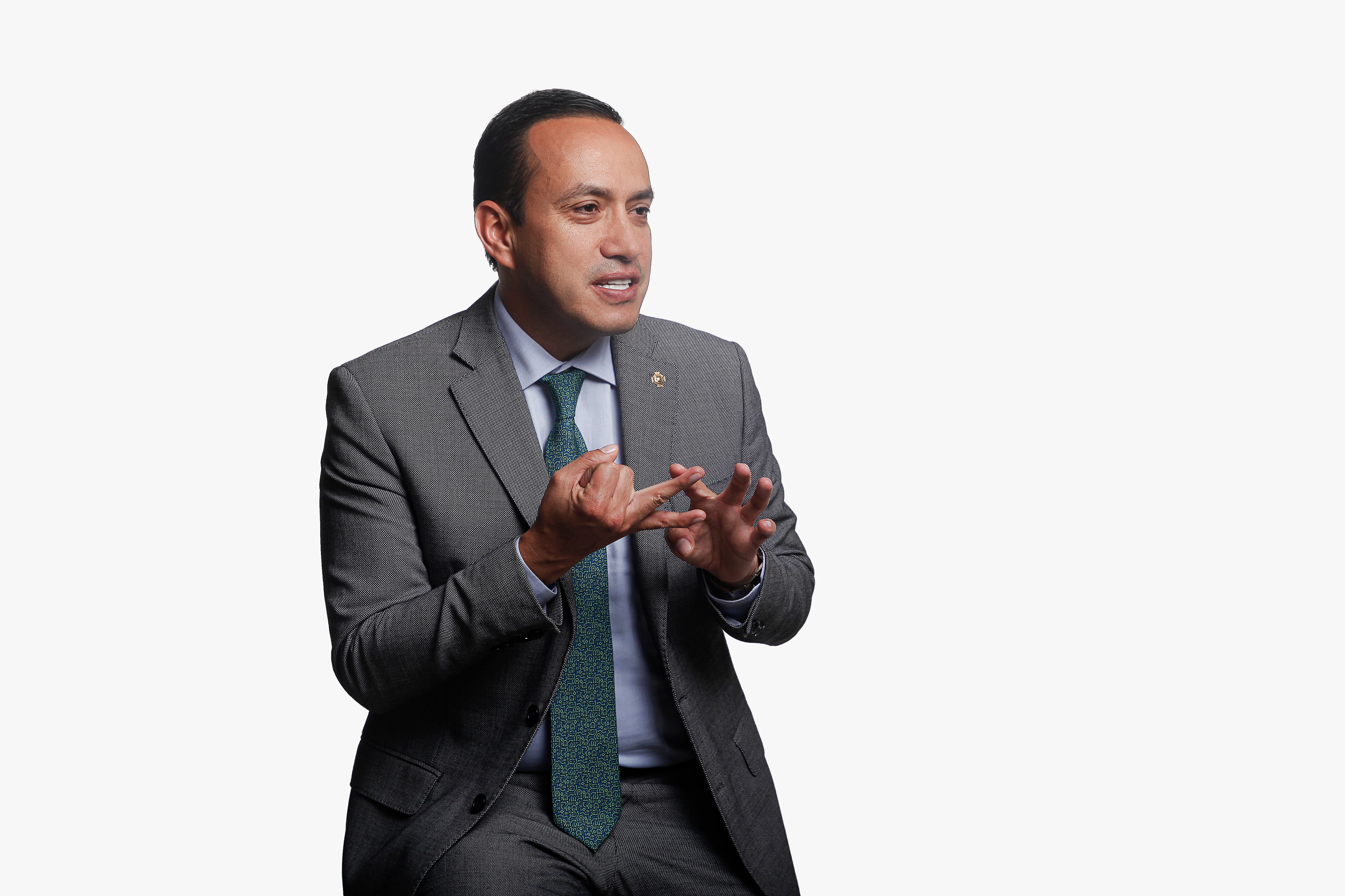 Mauricio Aguilar Hurtado, gobernador de Santander.