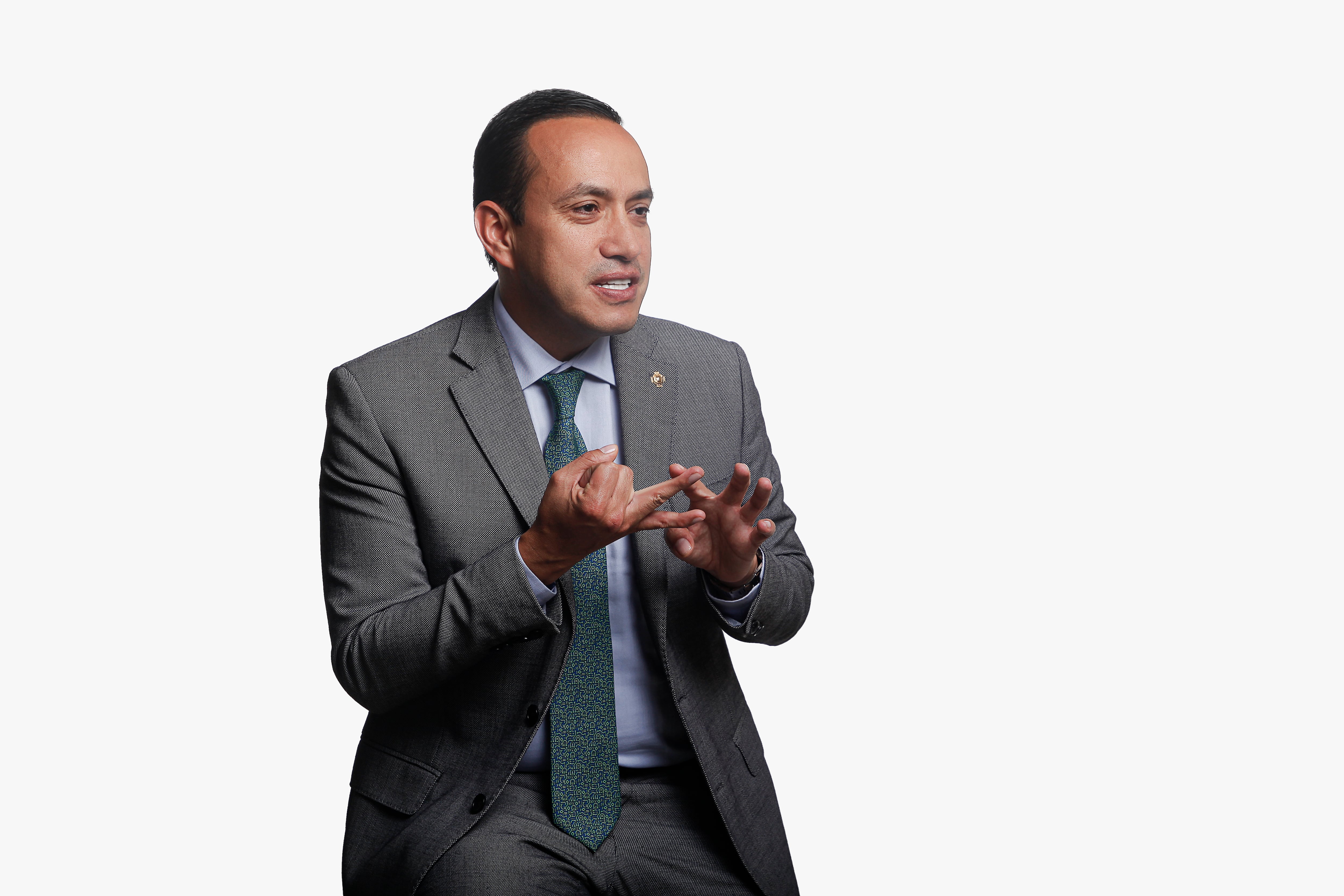 Mauricio Aguilar Hurtado, gobernador de Santander.