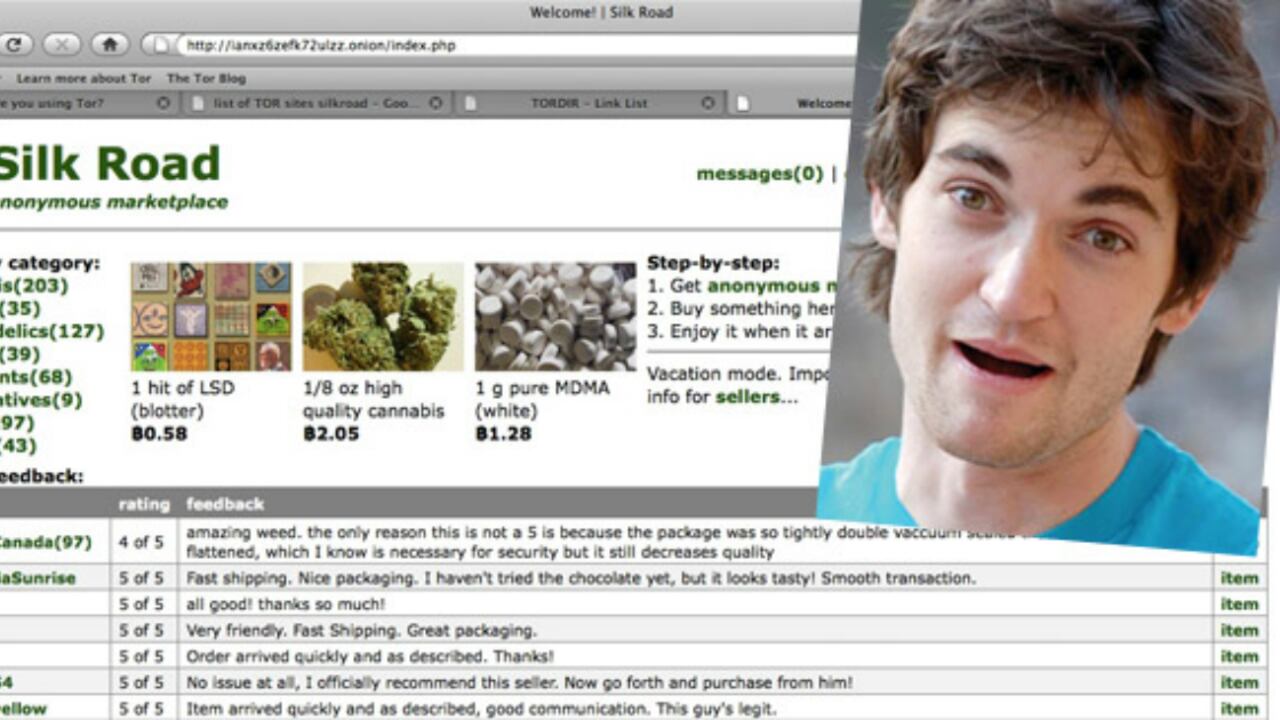 Heroina, LSD, Éxtasis o cocaína eran algunas de las drogas que se traficaban a través de ese sitio, que Ross William Ulbricht creó en 2011.