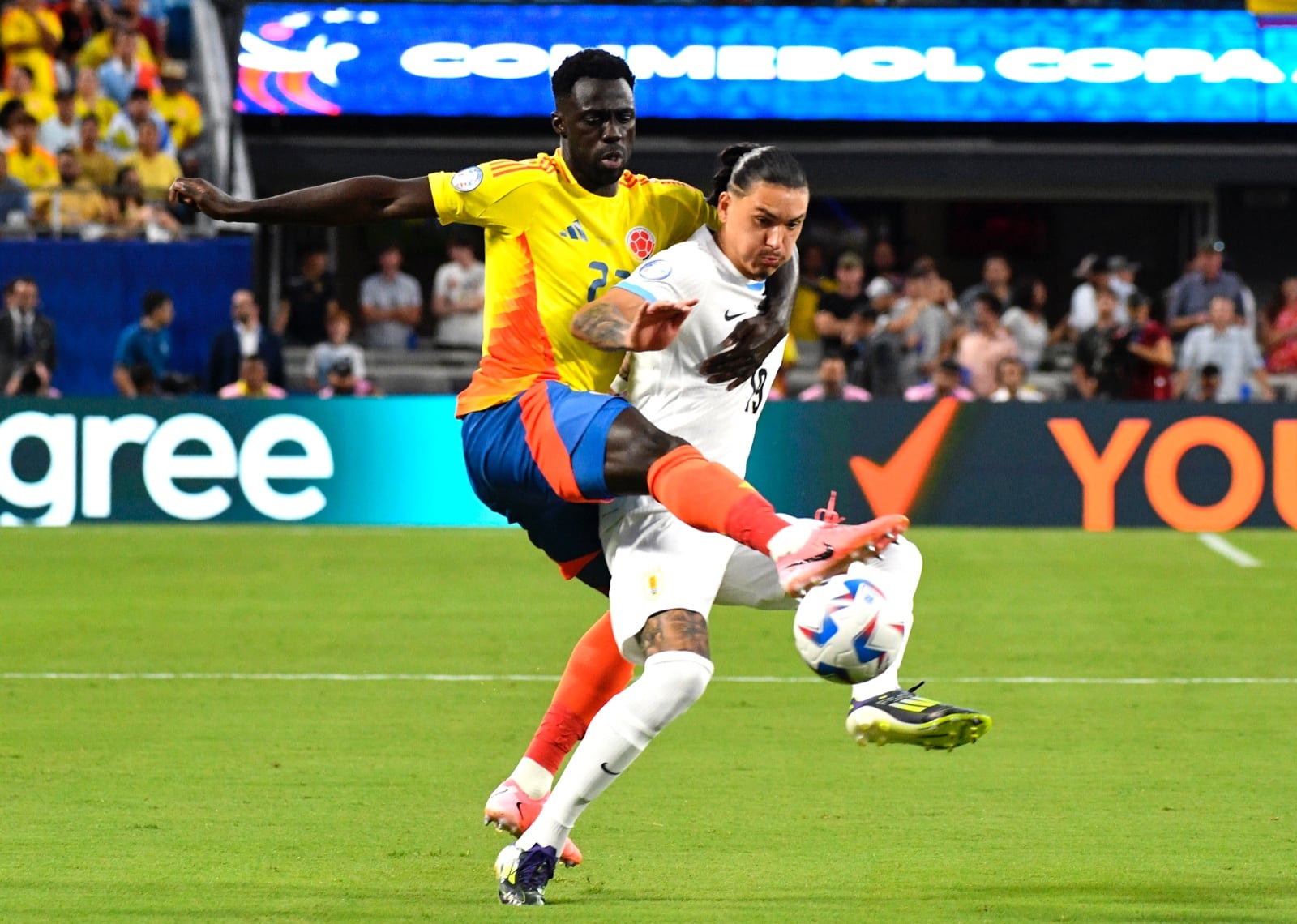 La Selección Colombia clasificó al ganarle 1-0 al seleccionando Uruguayo