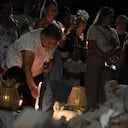 Homenaje a los afectados del terremoto