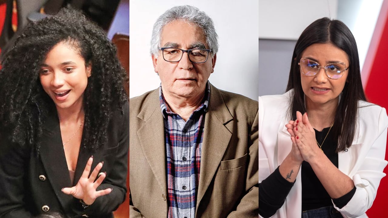 Juliana Guerrero, Augusto Rodríguez y Angie Rodríguez.