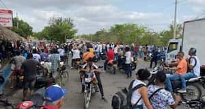 Paro de mineros en el Bajo Cauca antioqueño.