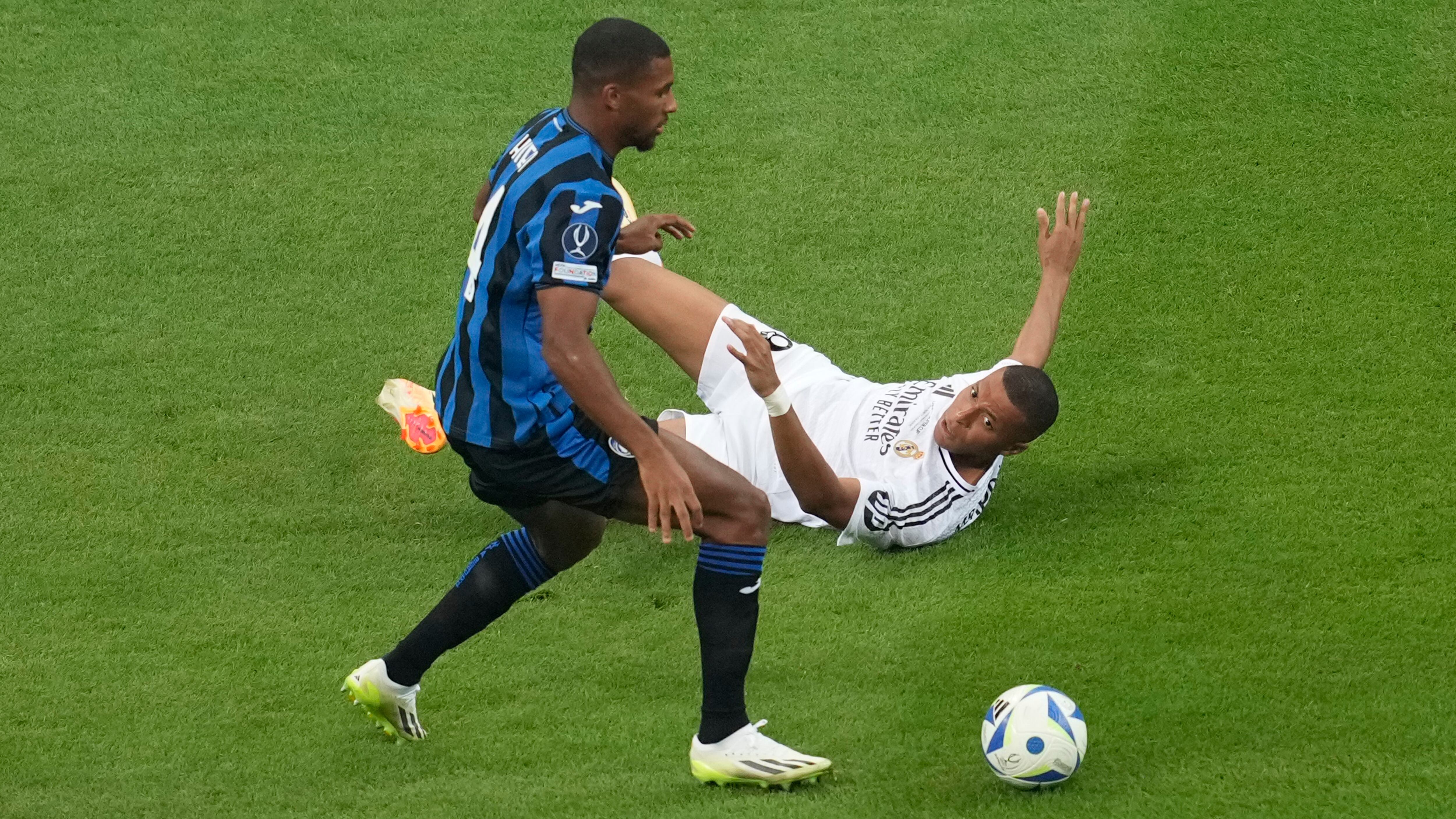 Imagen del partido entre Real Madrid y Atalanta, este miércoles 14 de agosto.