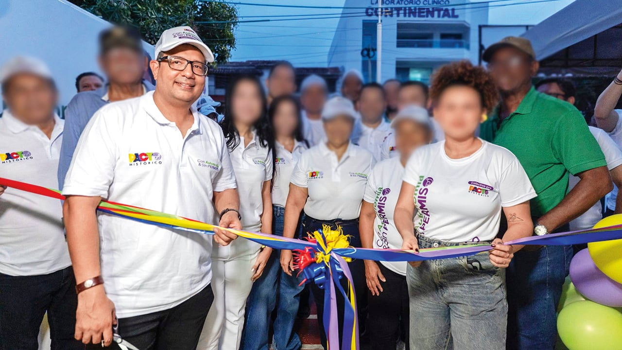 Abraham Katime hace abiertamente campaña por Iván Cepeda, el candidato del Pacto Histórico.