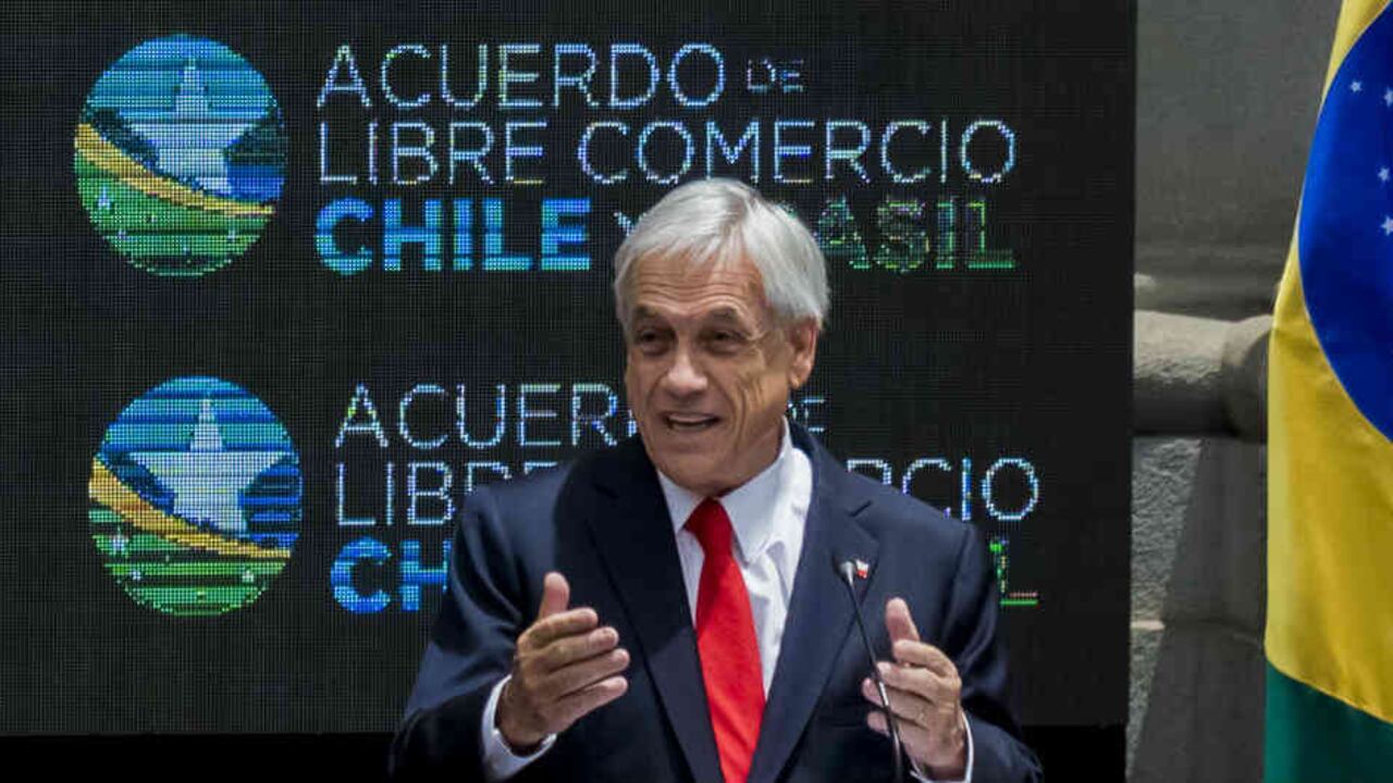 Sebastián Piñera, presidente de Chile.