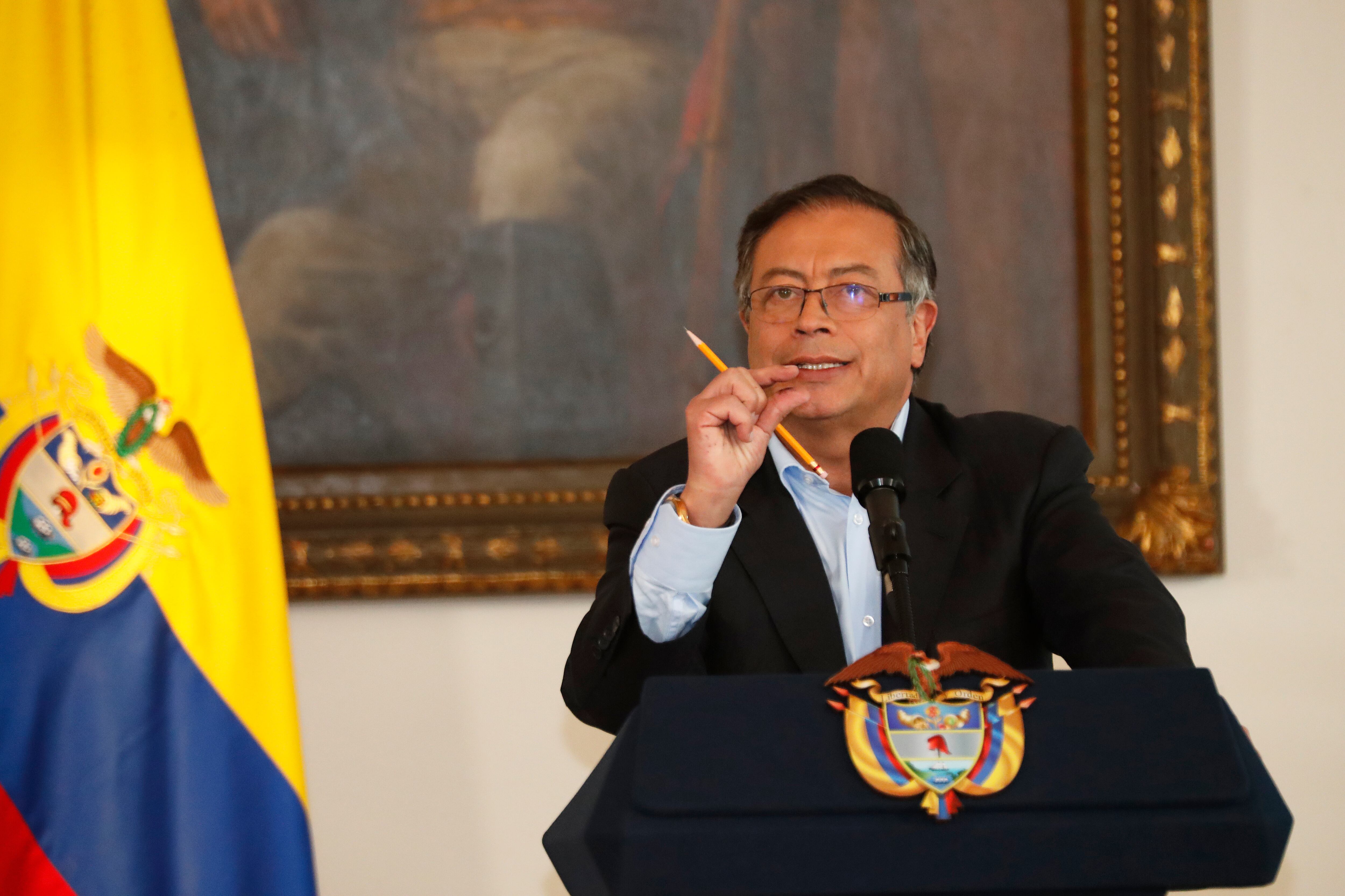 En la Casa de Nariño, el presidente Gustavo Petro dio un balance al país sobre los primeros 100 días de su gobierno
Bogota nov 15 del 2022
Foto Guillermo Torres Reina / Semana