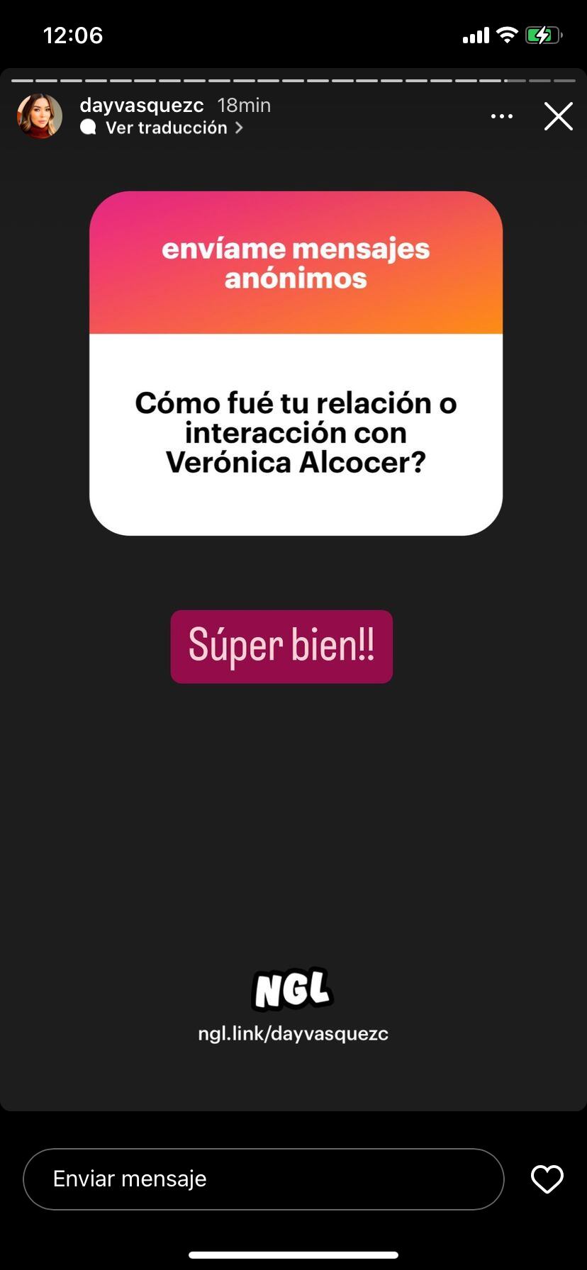 Day Vásquez respondió preguntas sobre Petro y su familia