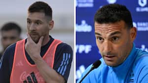 Scaloni dejó en el aire la titularidad de Lionel Messi.