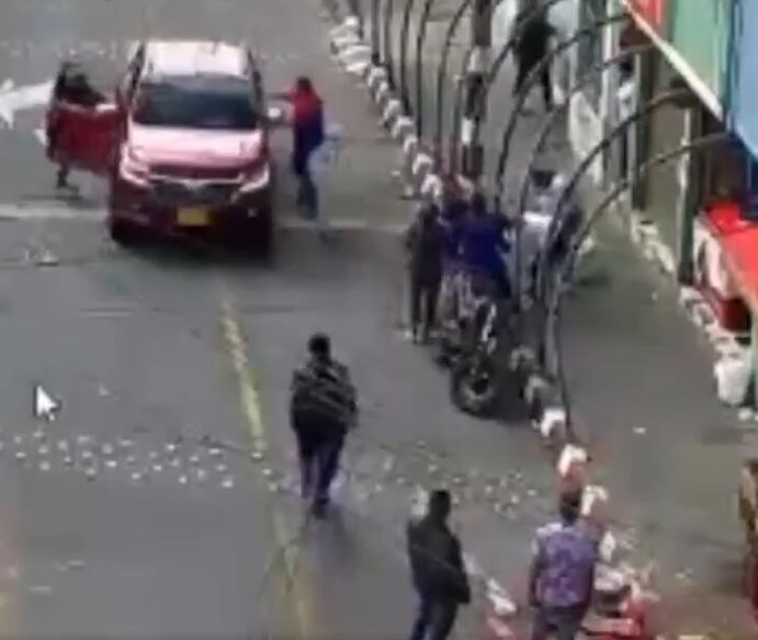 Ataque a mujer embarazada