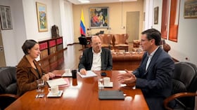 Reunión entre el Gobierno y el gerente de la Federación de Cafeteros, sobre el contrato de administración del Fondo que le quieren quitar al gremio.