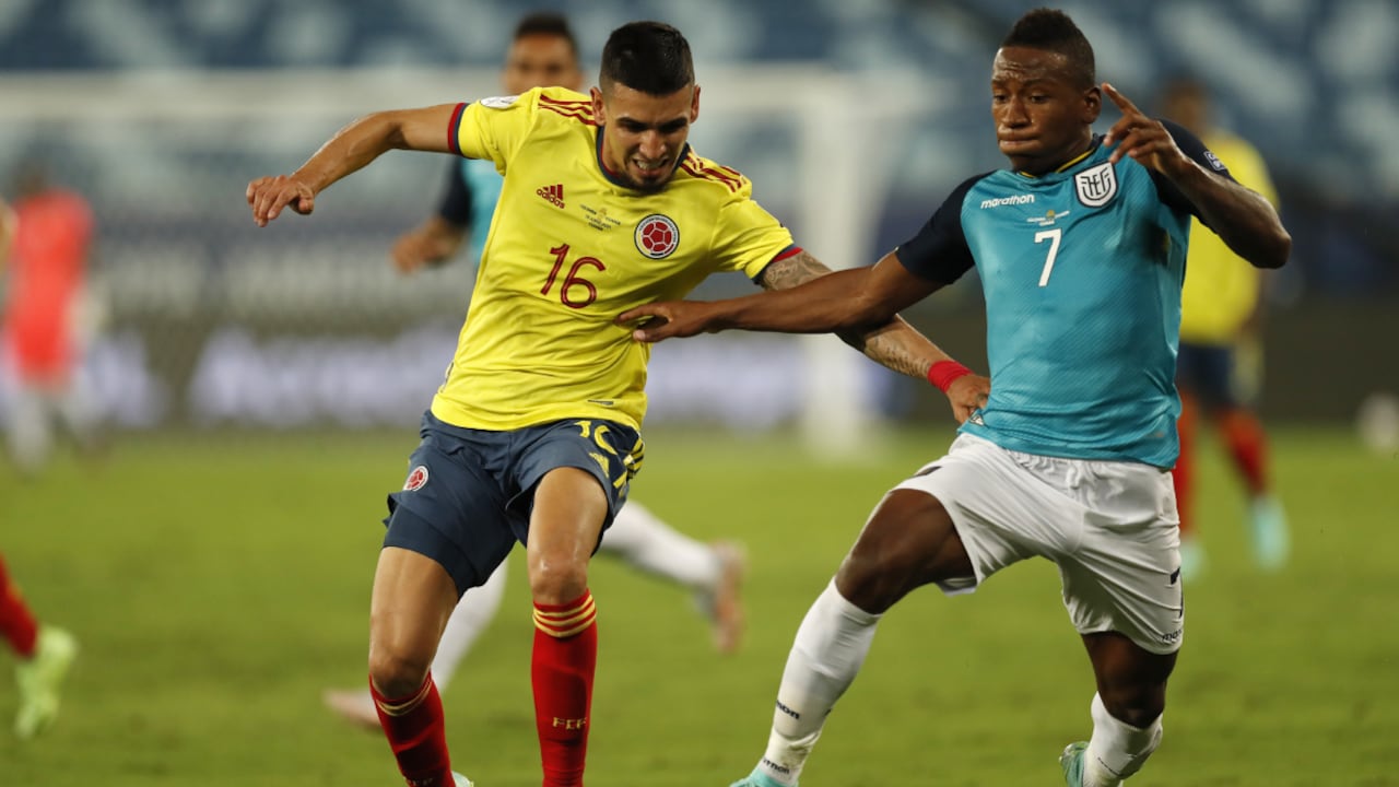 Selección Colombia vs. Selección Ecuador - Copa América. Foto: AP/Bruna Prado
