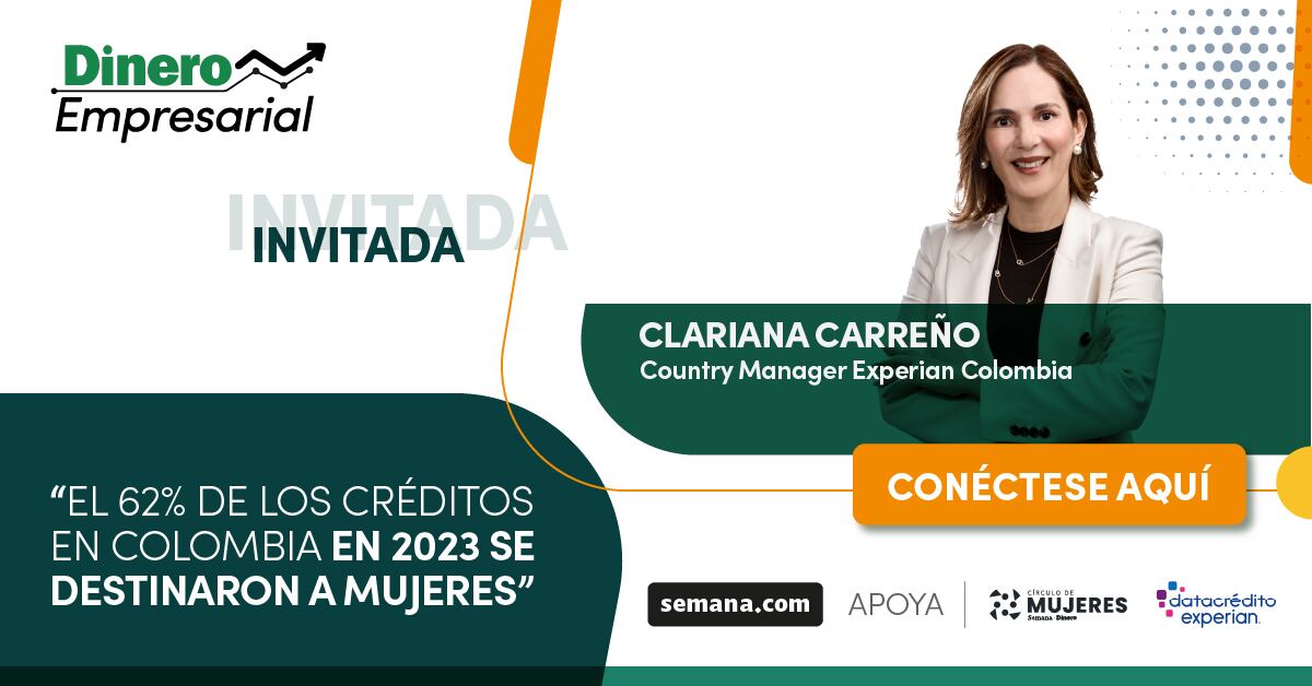 El 62% de los créditos en Colombia en 2023 se destinaron a mujeres