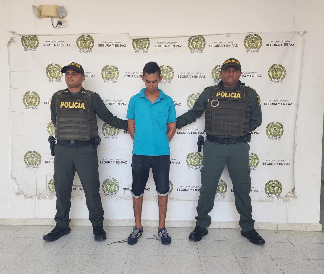 El capturado fue identificado como José Maldonado Carreño.