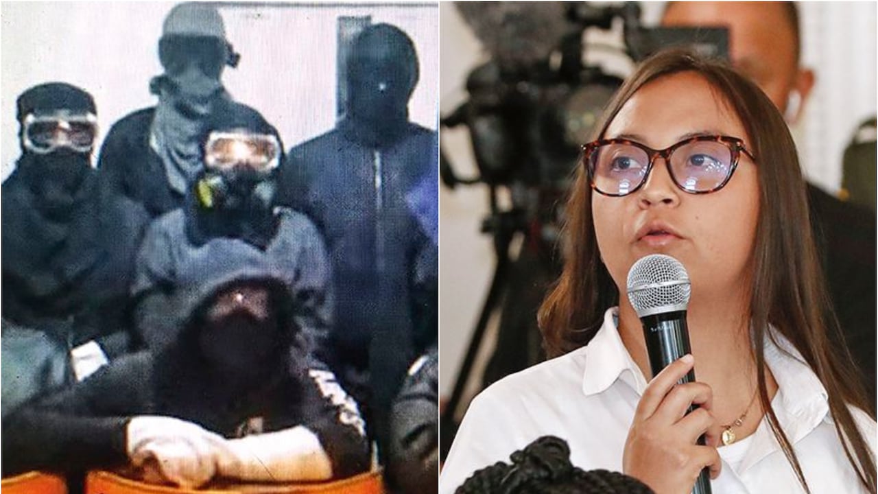 Primera línea y Gabriela Posso consejera Presidencial para la Juventud