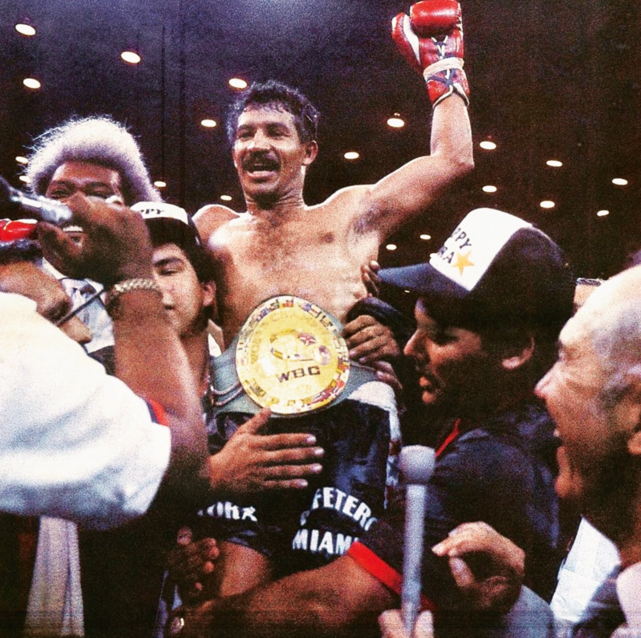 Cuarenta años después de coronarse campeón mundial de peso gallo, Miguel ‘Happy’ Lora sigue siendo una leyenda en Montería.