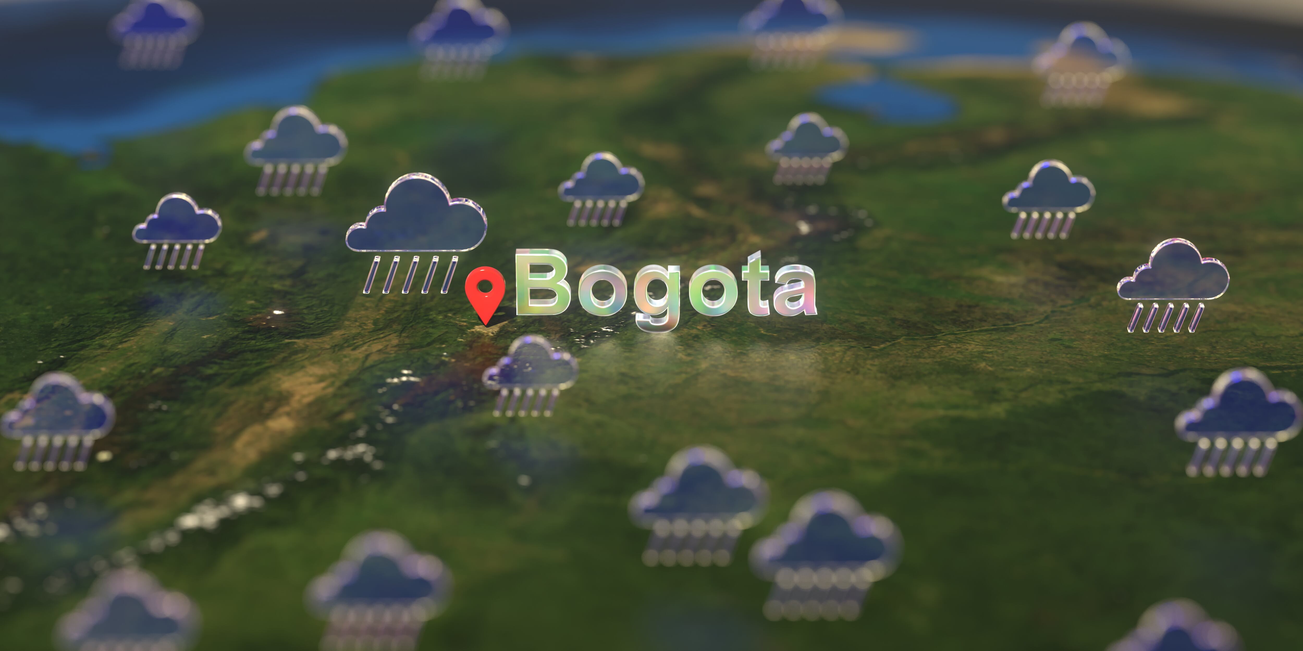 Pronostico del clima lluvia lluvias Colombia  precipitaciones